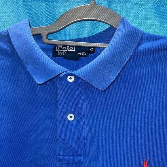 Polo Ralph Lauren shirt blue red - Picture 3 of 4